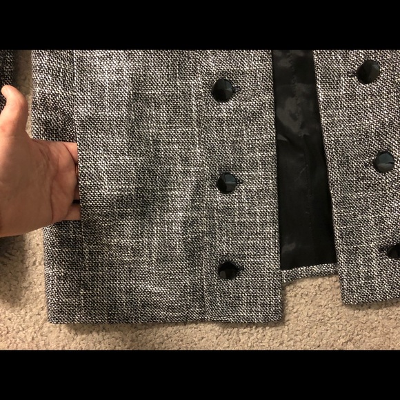 Allison Gail Tweed Blazer🌹Open Front🌟Made in USA - Picture 13 of 13